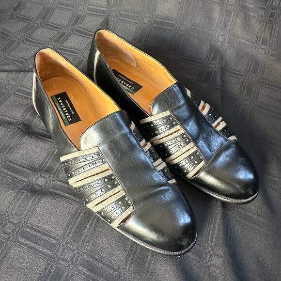 Avventura Slip On Loafers - Handmade in Spain - Sz 13 M - Hybrid Fisherman's - Picture 6 of 11